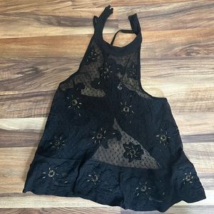 Free people embellished tank top